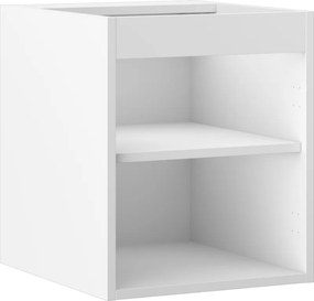 Mexen Box-A, závesná skrinka 40 cm, biela matná, 91AX1-0400-470-1-01