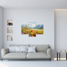 Obraz - Maľovaná krajina (90x60 cm)