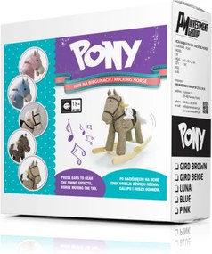 Hojdací koník Pony fialový