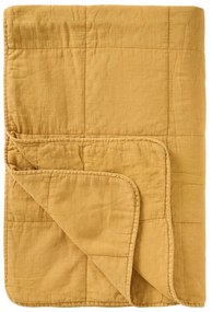 Ib Laursen Prešívaný prehoz Vintage Harvest Yellow 130 × 180 cm