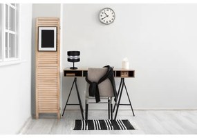 Stolná lampa CORAL 1xE27/60W/230V čierna