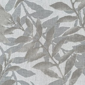 Elegantné závesy na kruhy so vzorom lístia 140 x 250 cm Šírka: 140 cm | Dĺžka: 250 cm