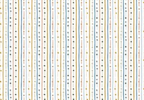 Fototapeta - Čiary a bodky (147x102 cm)