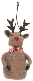 Ib Laursen Plstená ozdoba Rudolf Reindeer