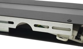 LED Vonkajšie nástenné svietidlo 2xLED/16W/230V IP54 90 cm čierna