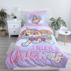 Jerry Fabrics Bavlnené obliečky 140x200 + 70x90 cm - Labková patrola "PP354"
