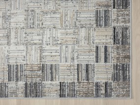 My Flair, Kusový koberec My Mood creme, 80x150, šedá, chodba / predsieň