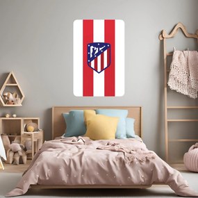 Atlético Madrid - textilná nálepka na stenu