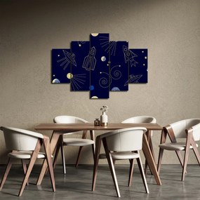 Obraz - Vesmír (150x105 cm)