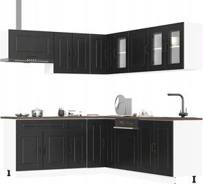 vidaXL 11-dielna sada kuchynských skriniek Kalmar, kompozitné drevo