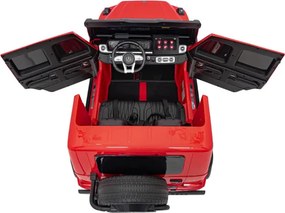 Elektrické autíčko Mercedes Benz G63 AMG XXL STRONG MP4 červené