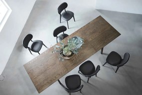 Rozkladací jedálenský stôl Zabrina 190-290 cm dymový dub
