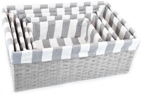 Úložný box sivý Rozmery (cm): 52x33, v. 20