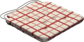 Sedák Oliver farba produktu červená látka vzorované