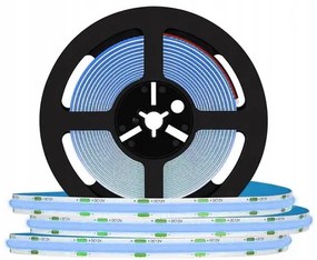 LED pásek NEON COB homogenní - 12V - 5 m - modrý