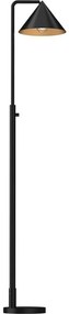 Alora Mood ALM-REMYCK-FL-BK - Stojacia lampa REMYCK 1xE27/60W/230V čierna