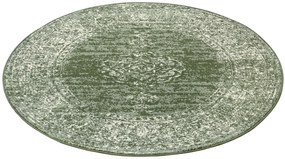 Hanse Home, Kusový koberec Gloria 105519 Green kruh, 160x160 (priemer) kruh, zelená, obývacia izba