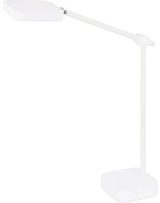LED stolová lampa Top Light Iva B 8W 720lm 3000-6500K biela s USB výstupom