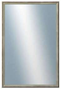 DANTIK - Zrkadlo v rámu, rozmer s rámom 40x60 cm z lišty Y-ka fialová linka (3129)