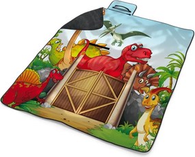 Sablio Plážová deka Dinosauři 4: 200x140 cm
