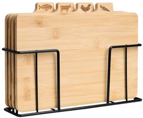 Sada štyroch dosiek na krájanie SKARA (4 ks)