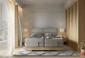 Boxspring posteľ massiv wood RAVEN