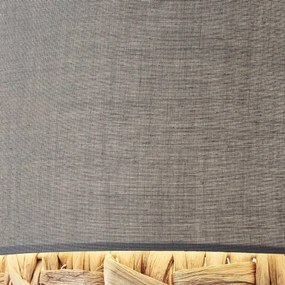 Brilliant - Luster na lanku WATERLILLY 1xE27/60W/230V pr. 35 cm šedá