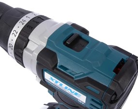 XTline Akumulátorová príklepová vŕtačka 18V + 2 batérie + nabíjačka 2,4A