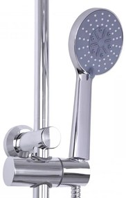 Erga Samba, 5-funkčná ručná sprchová hlavica, chrómová, ERG-YKA-BP.SAMBA-CHR