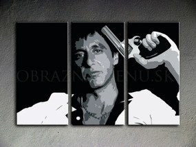 Ručne maľovaný POP Art obraz AL PACINO 150x100 cm