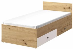 Posteľ Nero 14 – Šedá Mat