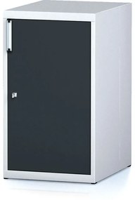 Dielenská skrinka na náradie MECHANIC, s dvierkami, 2 police, 480 x 600 x 840 mm, antracitové dvere