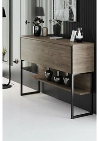 Komoda Luxe Walnut and Black