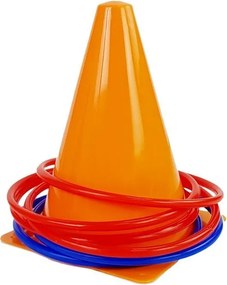 LEAN Toys Sada hádzanárskych športových hier Futbalová bránka Frisbee