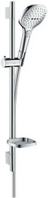 Sprchový set Hansgrohe Raindance Select E s mydlovničkou chróm 26622000