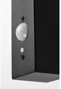 Rabalux 77044 - LED solárne nástenné svietidlo GELEEN LED/4W/230V IP44 čierne