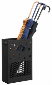 Kovový stojan na dáždniky Rainy, 41x28x12 cm