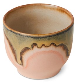 HK living Kameninový hrnček café cup 70's Blossom 250 ml