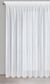 ZÁCLONA NA PÁSKE MIREA 350X270 CM BIELA