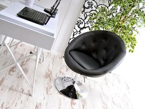 Kreslo Lush 3 (čierna + zlatá). Vlastná spoľahlivá doprava až k Vám domov. 1110206