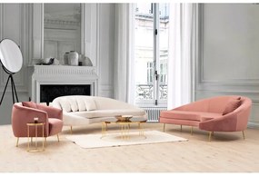 Krémová pohovka 255 cm Eses – Artie