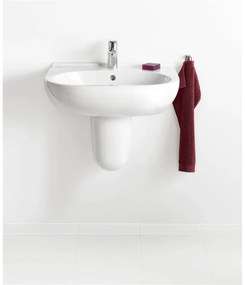 VILLEROY &amp; BOCH O.novo závesné umývadlo s otvorom, s prepadom, 600 x 490 mm, biela alpská, 51606001