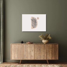 Sklenený obraz - Ilustrovaný list N⁰1 (70x50 cm)