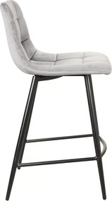 SI Mila H-2 Sametová barová stolička