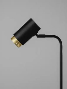 Dizajnová stolová lampa Nessi Čierna
