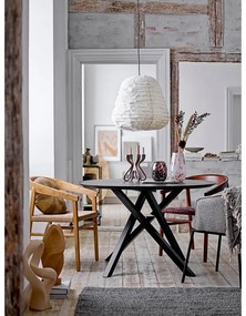 Biele závesné svietidlo ø 50 cm Leena – Bloomingville