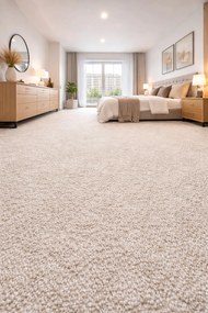 ITC, Koberec metráž Serenade 031, na mieru, šíře 4m,5m, béžová, filc, chodba / predsieň