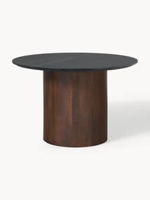 Okrúhly mramorový stôl Abby, Ø 120 cm