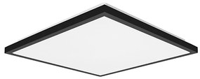 Top Light - LED Kúpeľ. stropné svietidlo ONYX LED/24W/230V IP44 38x38 cm čierna