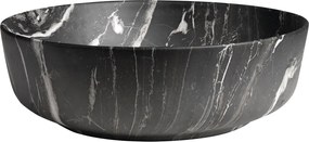 Sapho Sapho, RONDEA keramické umývadlo na dosku priemer 41cm, carnico mramor, AR445CM